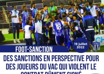 FOOT/SANCTION : LE DOYEN DES CLUBS HAÏTIENS, LANCE UNE MISE EN GARDE CONTRE LES JOUEURS INDISCIPLINÉS