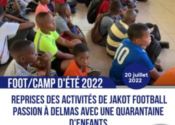 FOOT/CAMP D’ÉTÉ : JAKOT FOOTBALL PASSION REPREND SES ACTIVITÉS