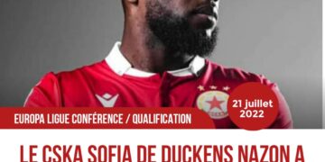 FOOT/EUROPA LIGUE CONFÉRENCE : MALGRÉ DUCKENS NAZON, LE CSKA SOFIA ET FK MAKEDONIJA SE QUITTENT DOS À DOS 