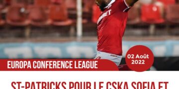 FOOTBALL : UN CLUB IRLANDAIS POUR LE CSKA ET NAZON AU 3E TOUR DE QUALIFICATION DE L&rsquo;UEFA EUROPA CONFERENCE LEAGUE