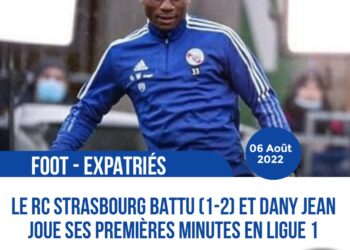FOOT – EXPATRIÉS : DANY JEAN A FAIT SES DÉBUTS EN LIGUE 1 EN FRANCE
