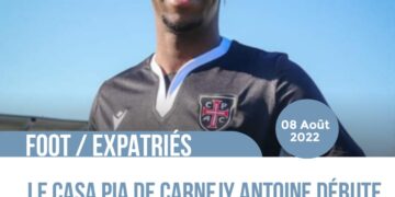 FOOT/ EXPATRIÉS : SANS CARNEJY ANTOINE, LE CASA PIA DÉBUTE PAR UN NUL