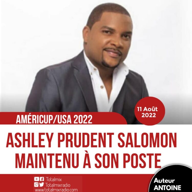 AMERICUP BASKET 3×3 : ASHLEY PRUDENT SALOMON CONFIRMÉ PAR LA FHB À LA TÊTE DE LA SÉLECTION NATIONALE