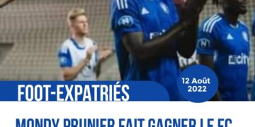 FOOT – EXPATRIÉS : FC VERSAILLES DÉBUTE EN NATIONAL PAR UNE VICTOIRE GRACE À MONDY PRUNIER