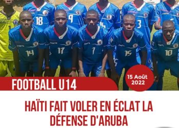 FOOTBALL : NOUVELLE DÉMONSTRATION DE FORCE DES U14 GARÇONS D&rsquo;HAÏTI
