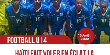 FOOTBALL : NOUVELLE DÉMONSTRATION DE FORCE DES U14 GARÇONS D&rsquo;HAÏTI