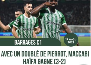 BARRAGES C1 : AVEC UN DOUBLÉ DE PIERROT, MACCABI HAÏFA ASSURE L&rsquo;ESSENTIEL FACE À L&rsquo;ÉTOILE ROUGE DE BELGRADE