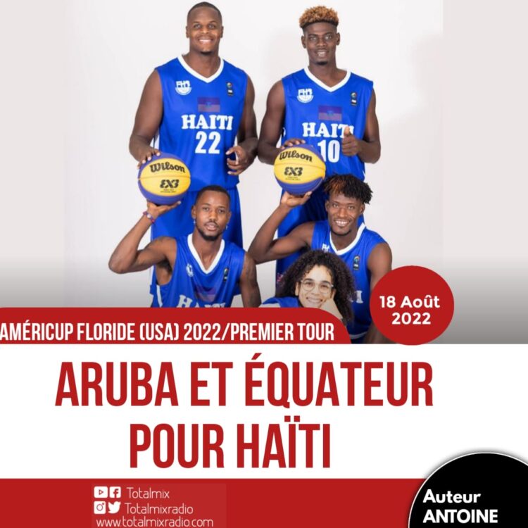 BASKET AMERICUP 2022 : LES ADVERSAIRES D’HAÏTI CONNUS