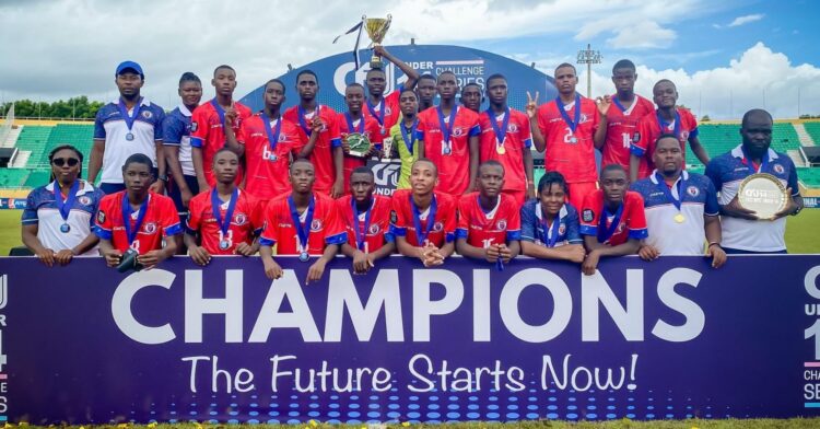 FOOTBALL U14 : HAÏTI CHAMPIONNE POUR UNE DEUXIÈME FOIS DE SUITE