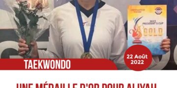 TAEKWONDO : ALIYAH SHIPMAN REMPORTE UNE MÉDAILLE D’OR POUR SON RETOUR À LA COMPÉTITION