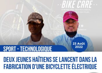 SPORT – TECH : DEUX JEUNEE HAÏTIENS SE LANCENT DANS LA FABRICATION D’UNE BICYCLETTE ÉLECTRIQUE