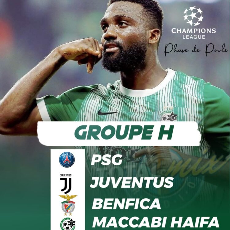 LIGUE DES CHAMPIONS : FRANTZDY PIERROT ET MACCABI HAÏFA RETROUVENT LE PSG DE LIONEL MESSI