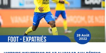 FOOT – EXPATRIÉS : AZ ALKMAAR ASSURE L&rsquo;ESSENTIEL FACE À SC CAMBUUR DE JHONDLY VAN DER MEER