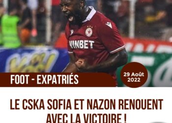 FOOT – EXPATRIÉS : LE CSKA SOFIA ET NAZON REMPORTENT LA BATAILLE DE LA CAPITALE BULGARE