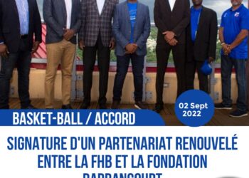 BASKET-BALL : UN PROTOCOLE D&rsquo;ACCORD SIGNÉ ENTRE LA FONDATION BARBANCOURT ET LA FHB