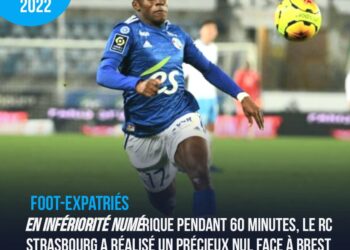 FOOT – EXPATRIÉS/ FRANCE : PAS DE VICTOIRE POUR LE RC STRASBOURG DE JEAN RICNER BELLEGARDE FACE À STADE BRESTOIS