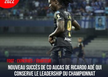 FOOT – EXPATRIÉS/ ÉQUATEUR : LE SD AUCAS S&rsquo;IMPOSE AVEC UN GRAND RICARDO ADÉ