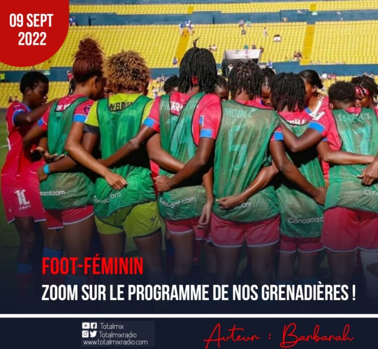 FOOT – FÉMININ : GROS PLAN SUR LE CALENDRIER DES GRENADIÈRES DE LA D2 FRANÇAISE