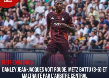 FOOT – EXPATRIÉS/ FRANCE : DANLEY JEAN-JACQUES EXPULSÉ ET METZ TOMBÉ (3-6) DEVANT L&rsquo;EA-GUINGAMP