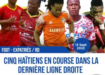 FOOT – EXPATRIÉS/ RD : CINQ HAÏTIENS PRÉSENTS DANS LA DERNIÈRE LIGNE DROITE DU CHAMPIONNAT DOMINICAIN
