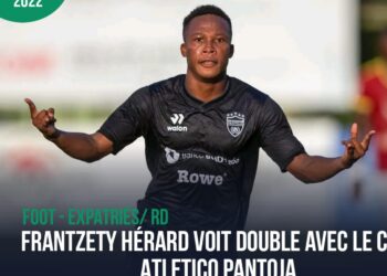 FOOT – EXPATRIÉS/ RD : AVEC UN DOUBLÉ, FRANTZETY HÉRARD GUIDE SON CLUB À LA VICTOIRE