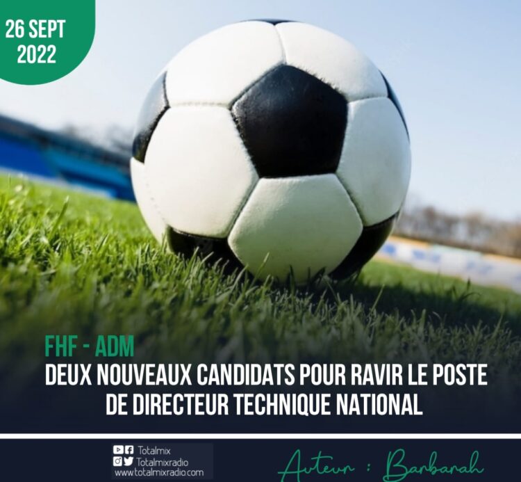 FHF – ADM : DEUX NOUVELLES TÊTES DANS LA LISTE DES CANDIDATS POUR LE POSTE DE DTN