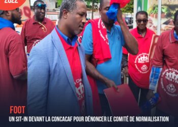 FOOTBALL : UN SIT-IN DEVANT LA CONCACAF POUR DÉNONCER LE COMITÉ DE NORMALISATION