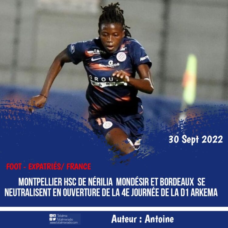 FOOT – EXPATRIÉS / FRANCE : PAS DE VAINQUEUR ENTRE MONTPELLIER HSC ET BORDEAUX
