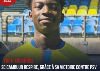 FOOT – EXPATRIÉS / PAYS-BAS : SC CAMBUUR ET JOHNDLY VAN DER MEER ÉCRASENT LE PSV EINDHOVEN 