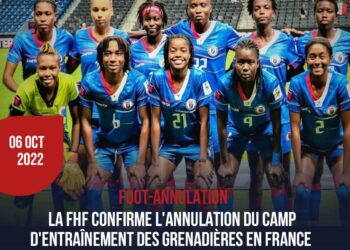 FOOTBALL : LA FHF CONFIRME L&rsquo;ANNULATION DU CAMP DE RASSEMBLEMENT DES GRENADIÈRES EN FRANCE