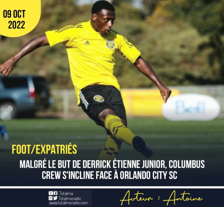 FOOT – EXPATRIÉS / USA : ET DERRICK ÉTIENNE N’A PAS ÉTÉ SUFFI POUR ÉVITER LA DÉFAITE DE COLUMBUS CREW