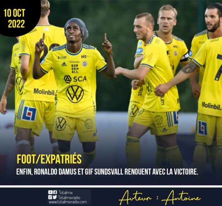 FOOT – EXPATRIÉS / SUÈDE : DERNIER AU CLASSEMENT, LE GIF SUNDSVALL RESPIRE FACE À IFK GOTEBORG