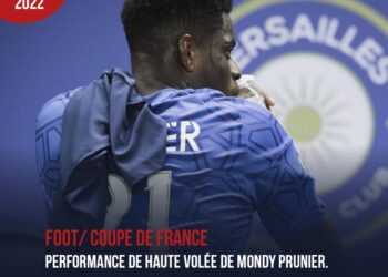 FOOT/ COUPE DE FRANCE : MONDY PRUNIER ET FC VERSAILLES QUALIFIENT POUR LE 6E TOUR