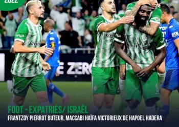 FOOT – EXPATRIÉS/ ISRAËL : FRANTZDY PIERROT FAIT GAGNER LE MACCABI HAÏFA SUR LE STRICT MINIMUM