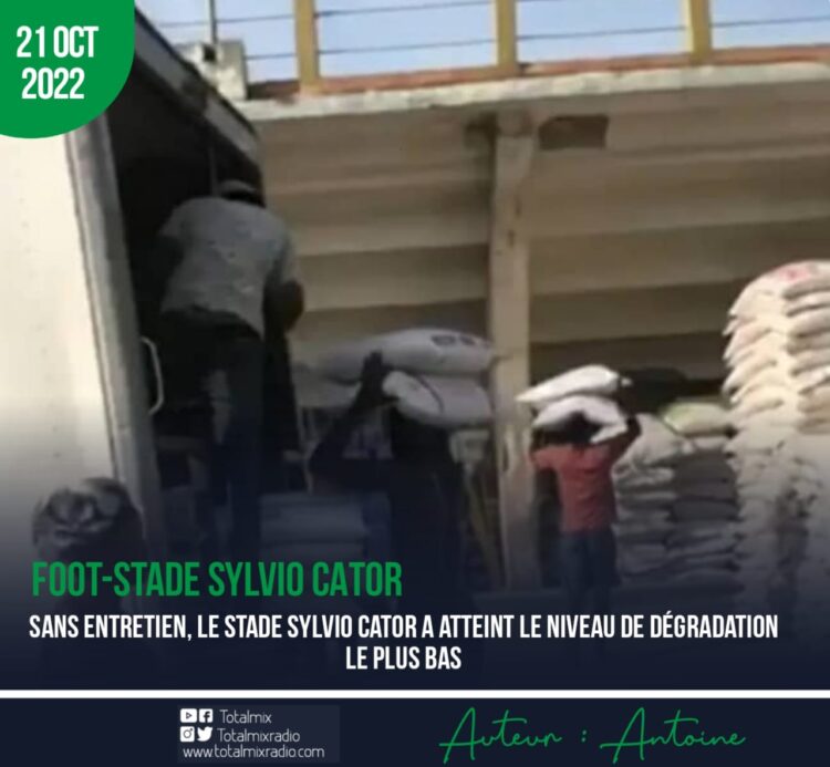 FOOTBALL : LE STADE SYLVIO CATOR A ATTEINT LE NIVEAU DE DÉLABREMENT LE PLUS BAS