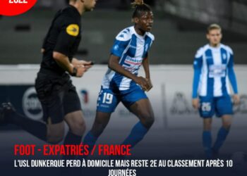 FOOT – EXPATRIÉS / FRANCE : L’USL DUNKERQUE ET LEVERTON PIERRE COULENT FACE À SEDAN