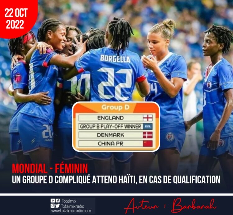 MONDIAL FÉMININ 2023 : UN GROUPE COMPLIQUÉ ATTEND LES GRENADIÈRES
