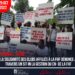 FOOT – CRISE : SIT-IN DES CLUBS AFFILIÉS DEVANT LE LOCAL DE LA FHF 