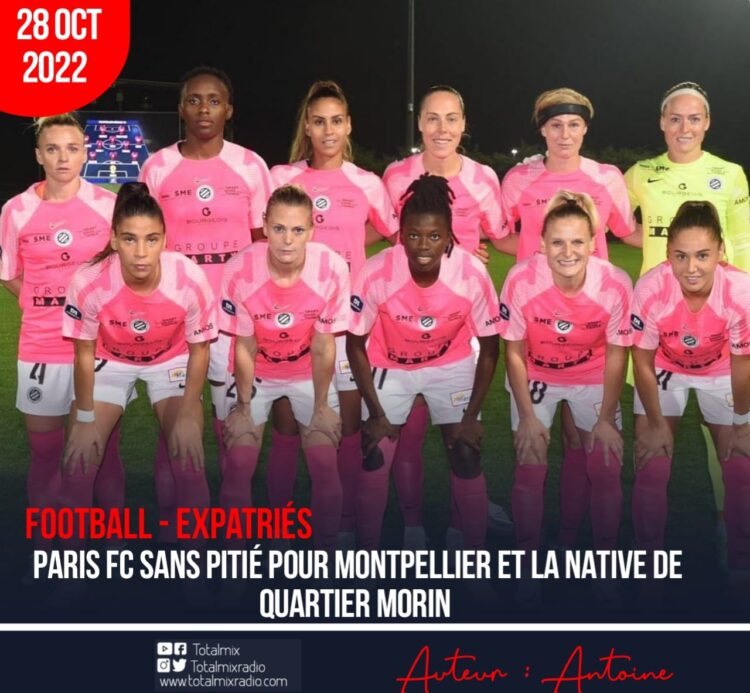 FOOT – EXPATRIÉS / FRANCE : EN OUVERTURE DE LA 6E JOURNÉE, PARIS FC EXPLOSE LE MHSC
