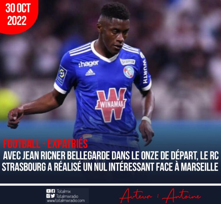 FOOT – EXPATRIÉS / FRANCE : L’OM A ÉTÉ TENU EN ÉCHEC PAR LE RC STRASBOURG