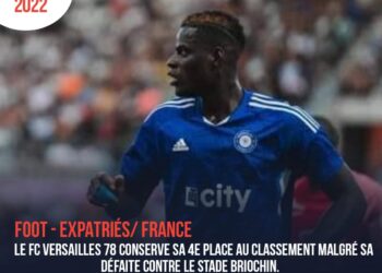 FOOT – EXPATRIÉS / FRANCE : DÉFAITE À DOMICILE DU FC VERSAILLES 78 DE MONDY PRUNIER FACE AU STADE DE BRIOCHIN