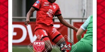 D1 ARKEMA/ FRANCE : ROSELORD BORGELLA SUR L’AFFICHE ANNONÇANT LE DUEL FACE À FC FLEURY