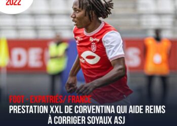 FOOT – EXPATRIÉS/ FRANCE : PRESTATION XXL DE CORVENTINA QUI AIDE REIMS À CORRIGER SOYAUX ASJ