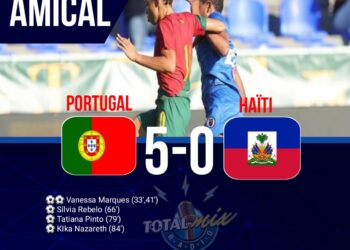 FOOTBALL : HAÏTI MALMENÉE (5-0) PAR LE PORTUGAL