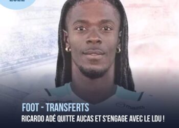 FOOT – TRANSFERTS : RICARDO ADÉ QUITTE AUCAS ET S’ENGAGE AVEC LE LDU !