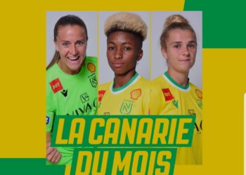 FOOTBALL : ROSELINE ELOISSAINT CANDIDATE POUR ÊTRE LA JOUEUSE DU MOIS EN FRANCE