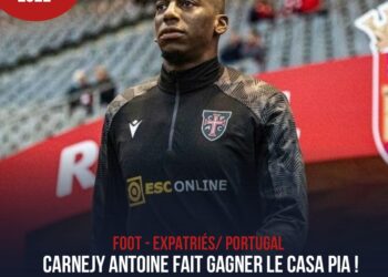 FOOT – EXPATRIÉS/ PORTUGAL : CARNEJY ANTOINE FAIT GAGNER LE CASA PIA !