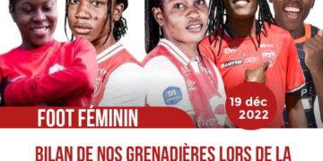 FOOT FÉMININ : BILAN DE NOS GRENADIÈRES LORS DE LA PREMIÈRE PARTIE DE LA D1 ARKEMA