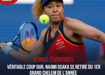 TENNIS/NAOMI OSAKA FORFAIT POUR L’OPEN D’AUSTRALIE