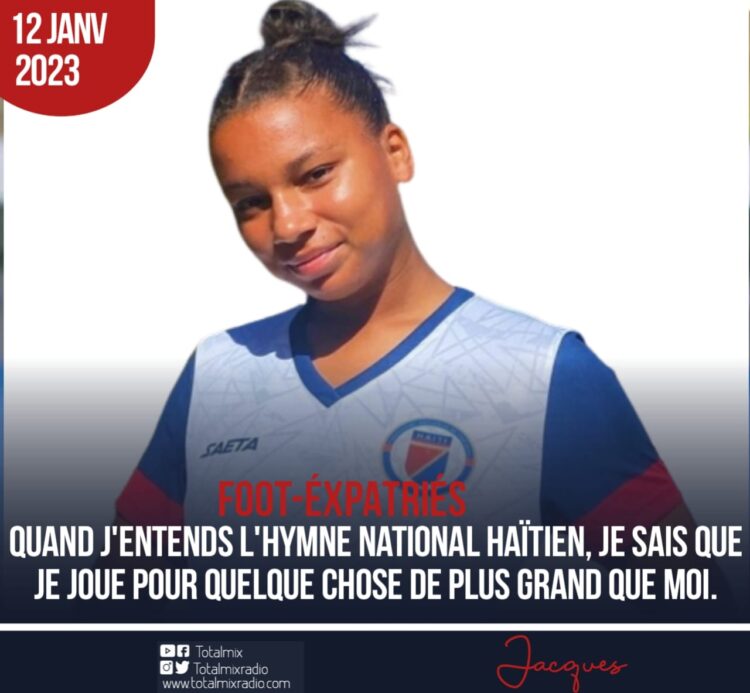 FOOTBALL : CLAIRE CONSTANT GLORIFIE HAÏTI